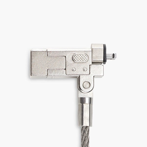 2024 Slim nano saver EQ keyed lock on a white background