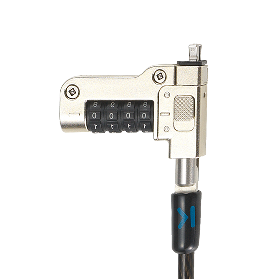 Combination Locks for Wedge-Shaped Lock Slot on white background.